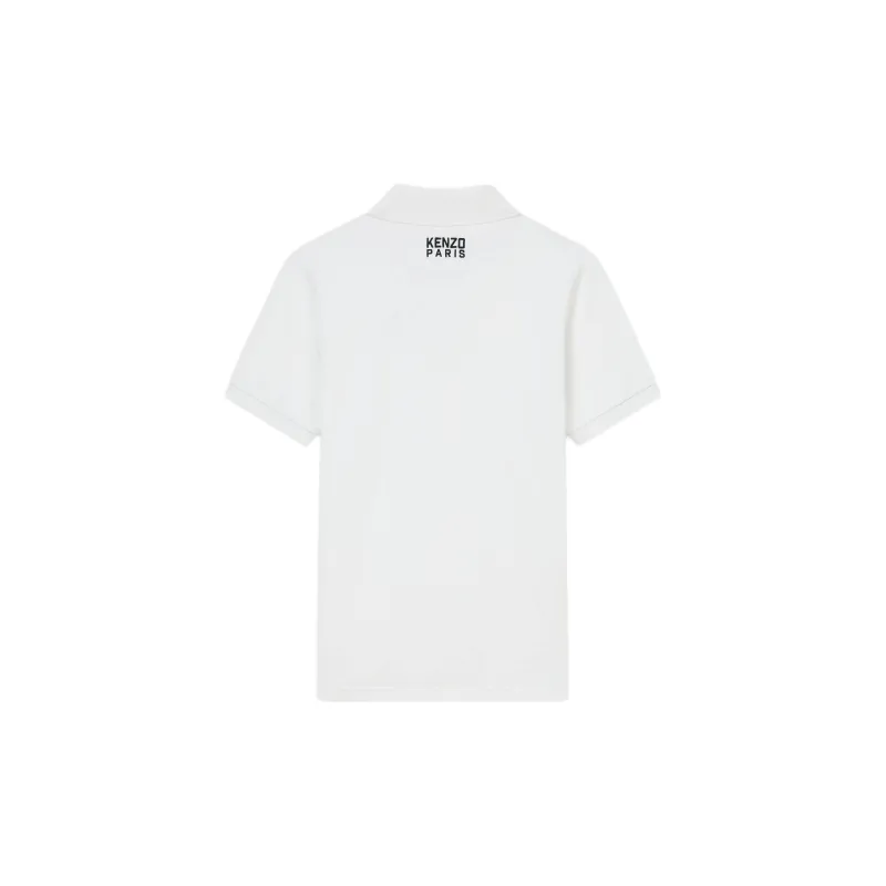 KENZO Happy Tiger Embroidered Slim Polo Shirt-1