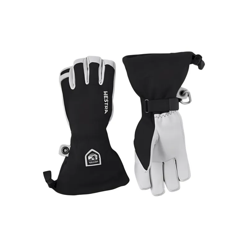 HESTRA Leather Sports Gloves Unisex Gray-0