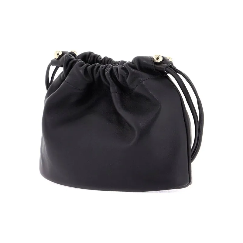 Strathberry Lambskin Bucket Bags Shoulder Bags Women's Black-2