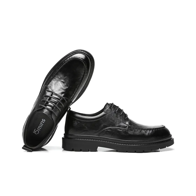 15 MINS Dress Shoes Men's Black-6
