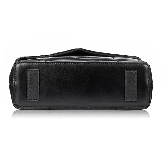ROBERTA DI CAMERINO Cow Leather Shoulder Bag Tubas Women's Classic Black-4