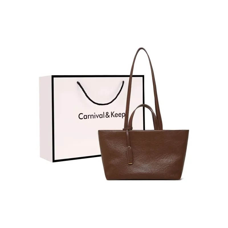 Carnival Keep Top Grain Cow Leather Tote Bag Shopping Bag Shoulder Bags Women's Multicolor-10