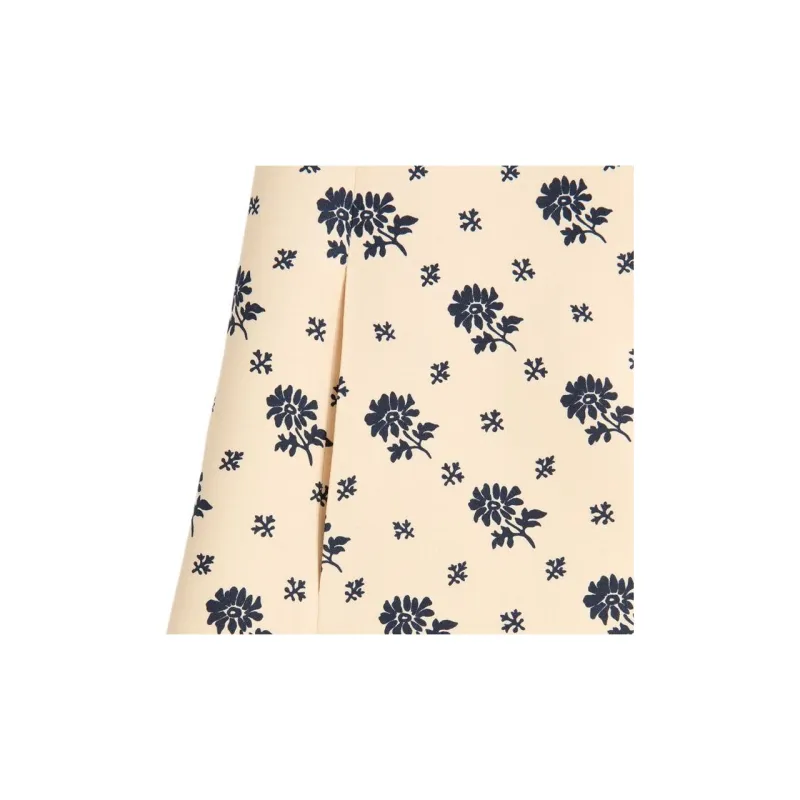 Valentino Crepe Couture Papier Floral Mini Dress-9