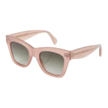 CELINE Acetate Cat Eye Sunglasses Women's Pink