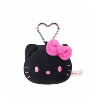 Sanrio Polyester Doll, Plush Pendant Unisex Black Pink