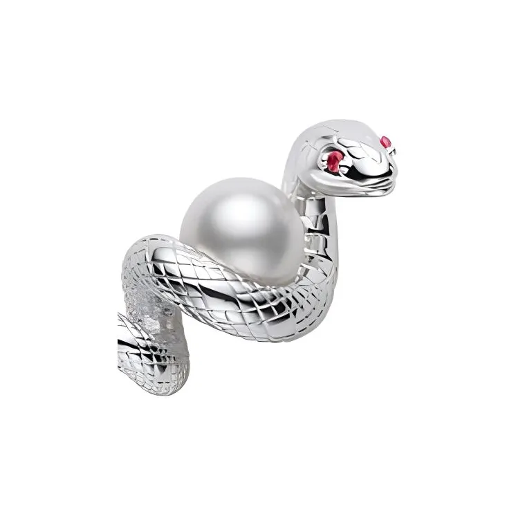 MIKIMOTO Silver Brooches Women's Silver-1