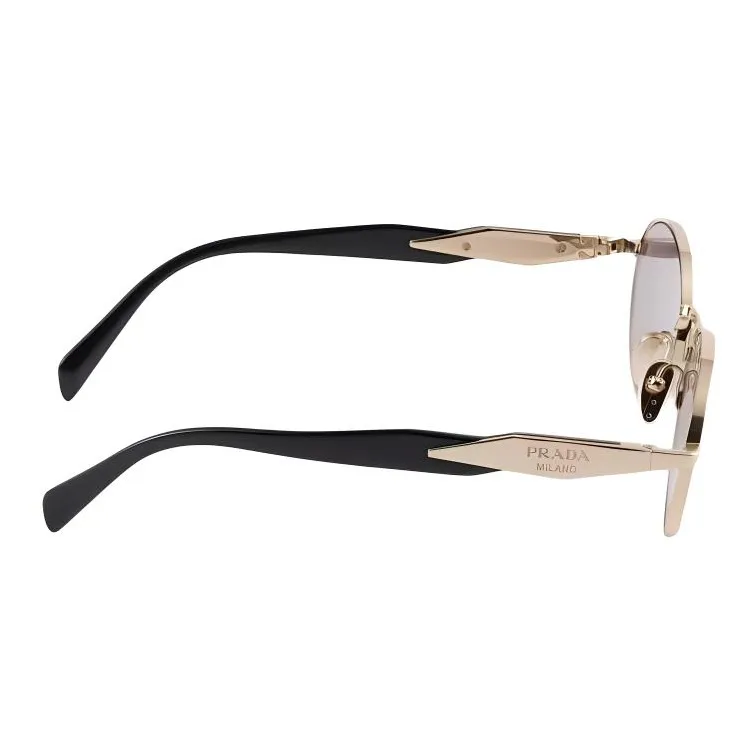 PRADA Oval frame Sunglasses-2