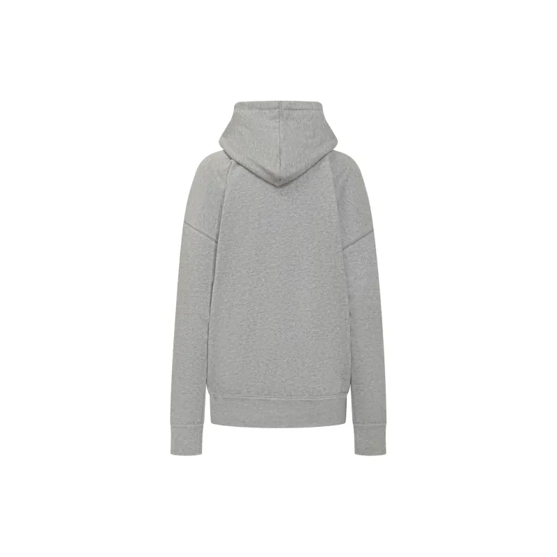 ISABEL MARANT ETOILE Mansel Logo Printed Drawstring Hoodie-1