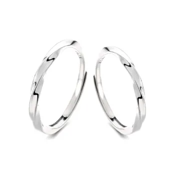 LuluCanaan 999 Fine Silver Rings Unisex