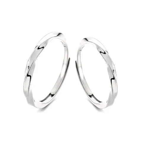 LuluCanaan 999 Fine Silver Rings Unisex-0