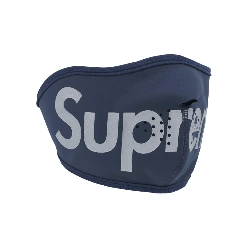 Supreme Wool Sun Protection Masks Unisex Marine Blue-0