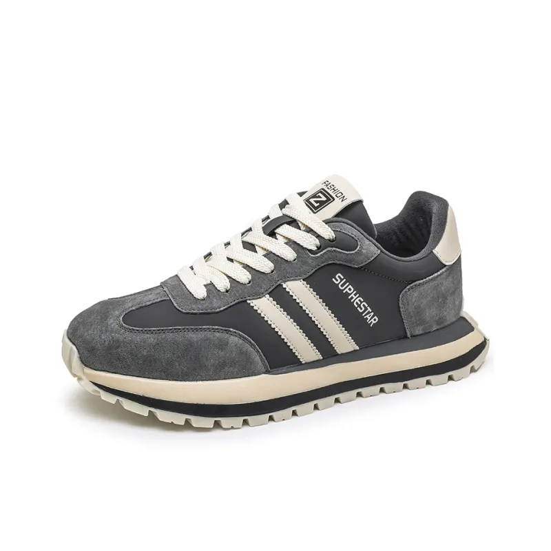 SENGUIBUCK Slip Resistant Breathable Lightweight Low Top Casual Shoes Men's-0