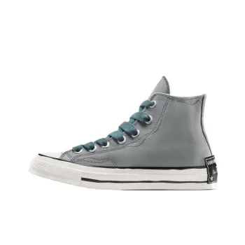 Converse 1970s Slip Resistant Mid Top Skateboard Shoes Unisex Gray
