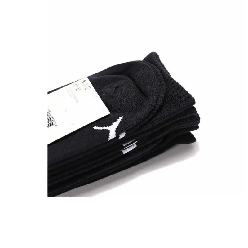 PUMA Mid Calf Socks Unisex 3 Pack Black-3