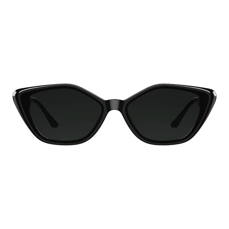 HELEN KELLER Plate Frame Cat Eye Sunglasses Unisex-2