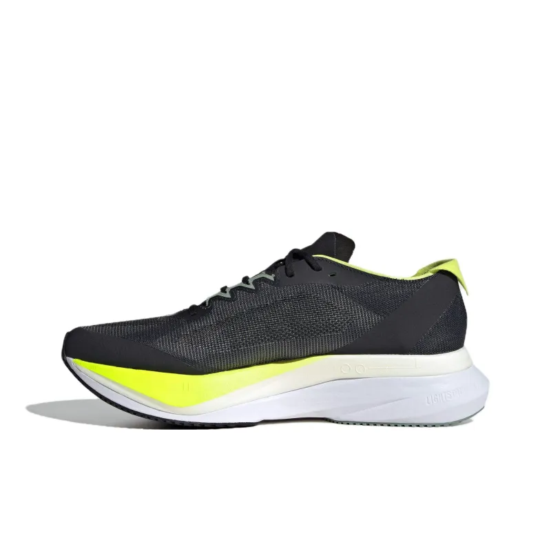 Adidas Adizero Boston 12 Aurora Ink Silver Metallic Pulse Lime-2