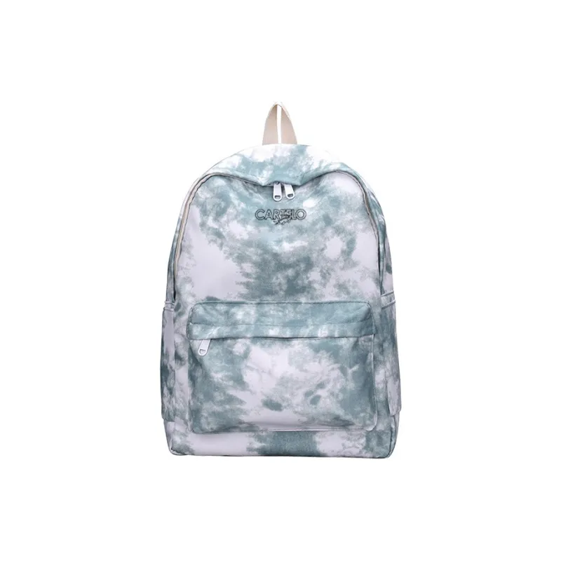 CARTELO Nylon Portable Backpack Travel Laptop Bag Backpack Medium Size Unisex Gray/Green Pink Sky Blue-9