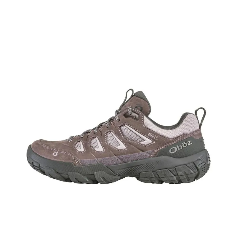 Oboz Footwear Sawtooth Anti-Slip And Wear-Resistant Water-Resistant Grip Low-Top Trekking Shoes Women's Brown-0