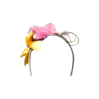 MONNALISA Floral Appliqué Hairband