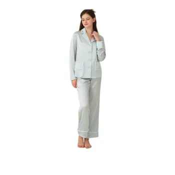 SILKY MIRACLE Pajama Set Women's Ice Blue