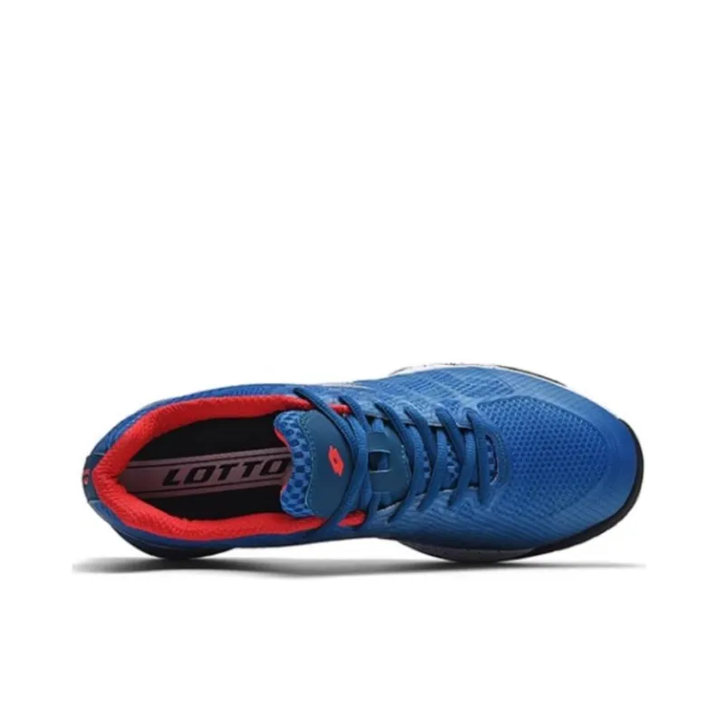 LOTTO Wear resistant And Lightweight Low Top Tennis Shoes Men's Blue-2
