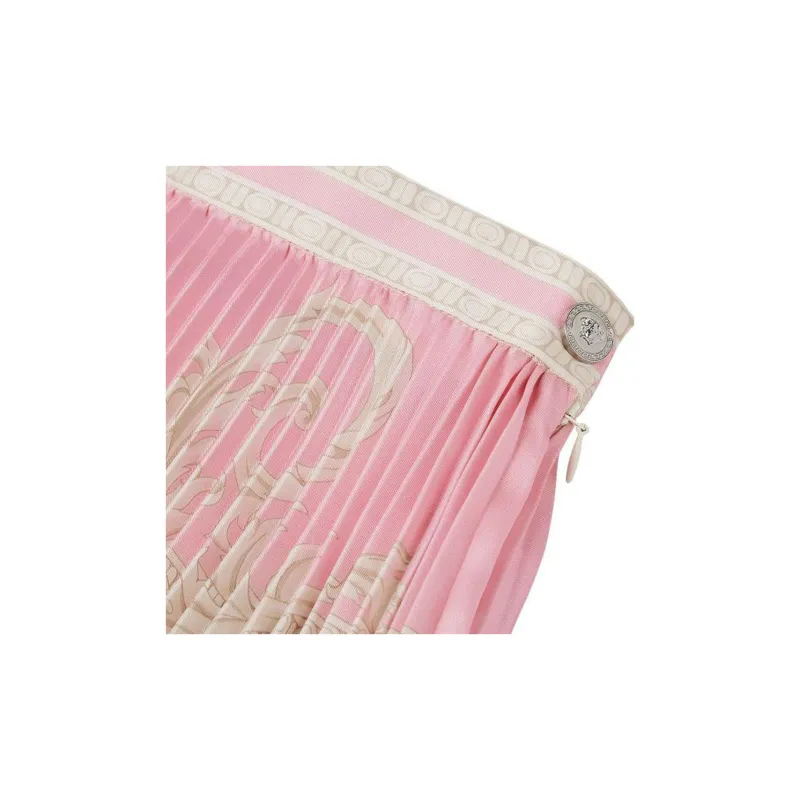 VERSACE La Coupe Des Dieux Pleated Midi Skirt-3