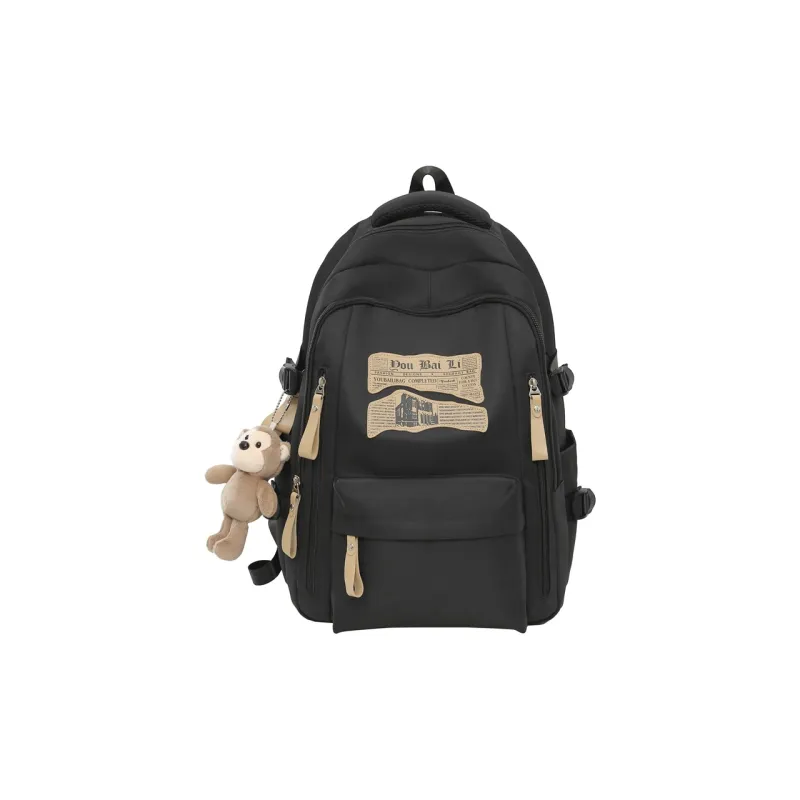 Yalu Nylon Backpack Regular Unisex Multicolor-8