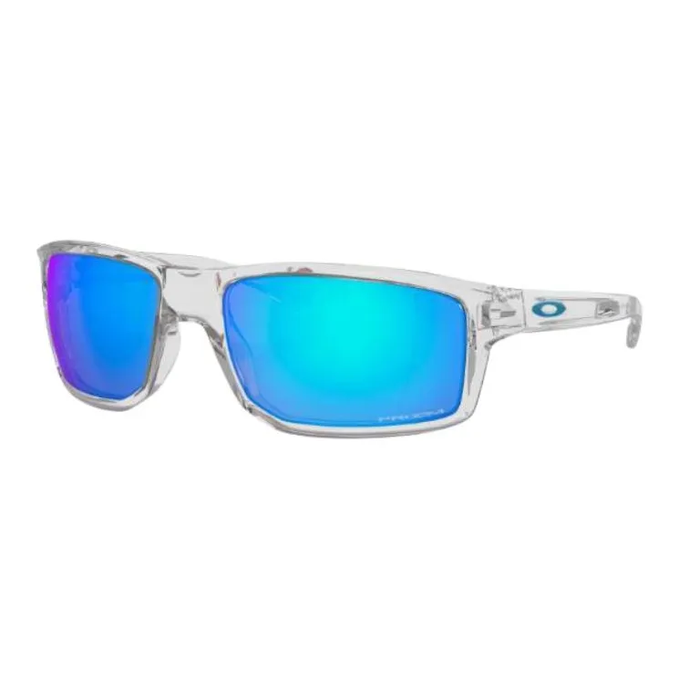 Oakley Plastic Rectangular Sunglasses Men's Transparent-0