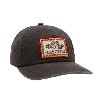 Obey Cotton Baseball Caps Unisex Black