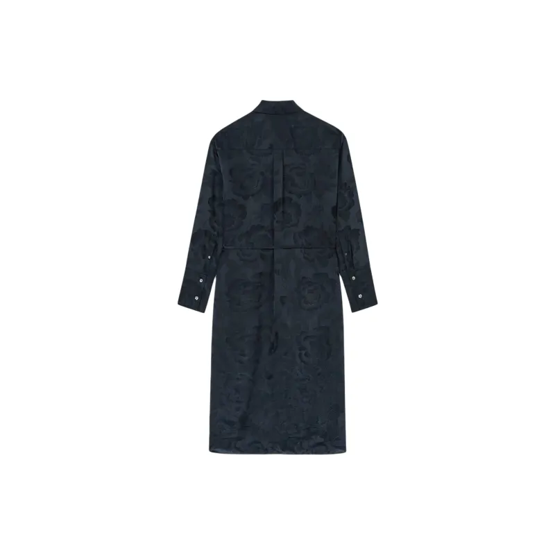 KENZO Peonies Midi Shirt Dress-1