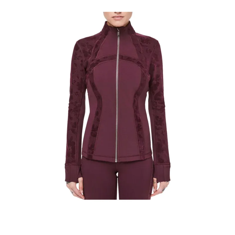 Lululemon Define Series Jackets Coats Women's Lotus Red-0