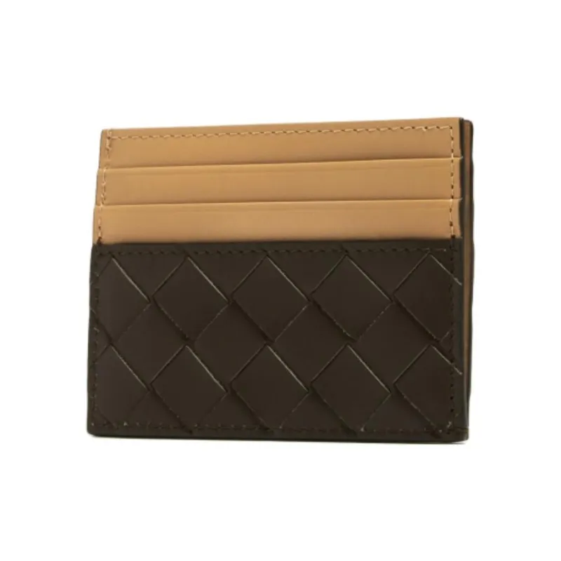 Bottega Veneta Intrecciato Two Toned Card Holder-2