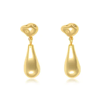 ONEKISS Gold Plated Copper Earrings Women's