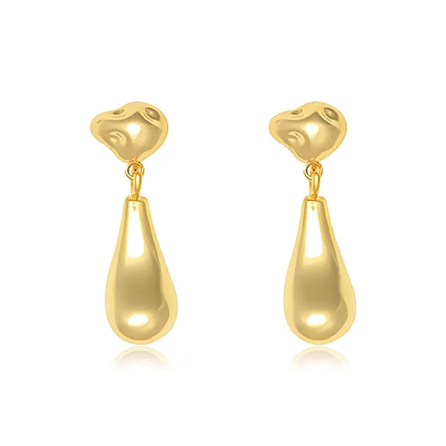 ONEKISS Gold Plated Copper Earrings Women's-0