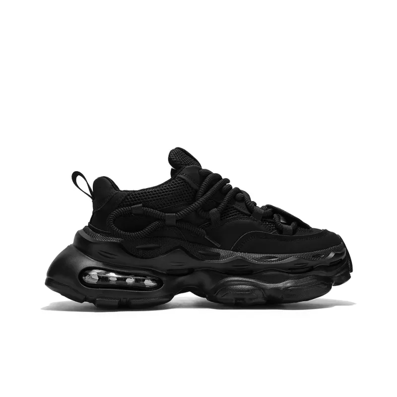 Budding Bear Anti-Slip And Wear-Resistant Lightweight Height Increasing Low-Top Chunky Sneakers Men's-1