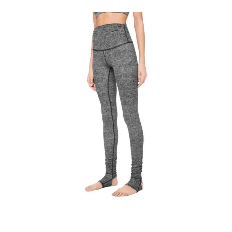 Lululemon Nulu Still Mind Sports Pants 28' Women's Mutual Ice Gray Black-0