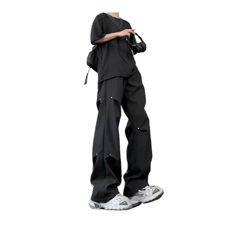 PAINT STAIN Casual Pants Unisex-7