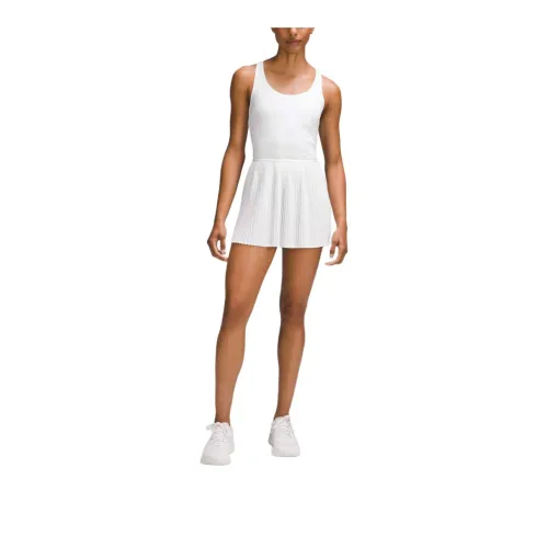 Lululemon Scoop-Neck Sleeveless Dress Women's White