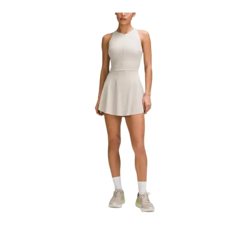 Lululemon Nulux™Fast And Free Collection Sleeveless Dress Women's Tan