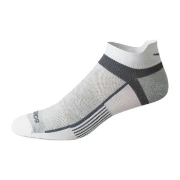 Saucony Inferno Liteweight Ankle Socks Unisex 3 Pack White