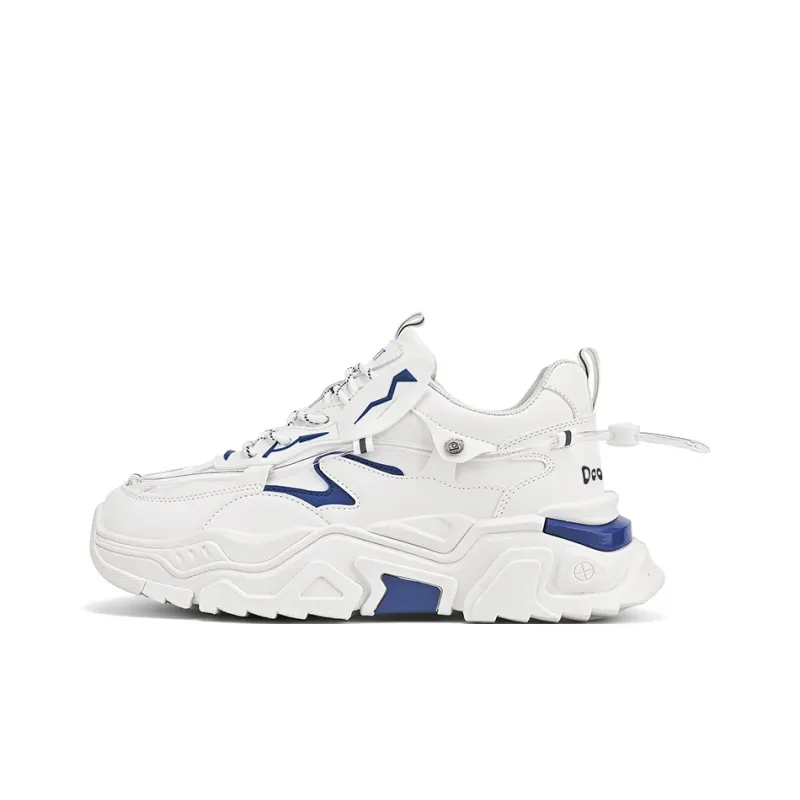 Budding Bear Slip Resistant, Abrasion Resistant, Lightweight, Height Increasing Low Top Chunky Sneakers Men's-15