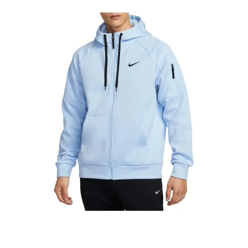 Nike Therma FIT Flyknit Velvet feel Coat Men's Celestine Blue/Celestine Blue/Black