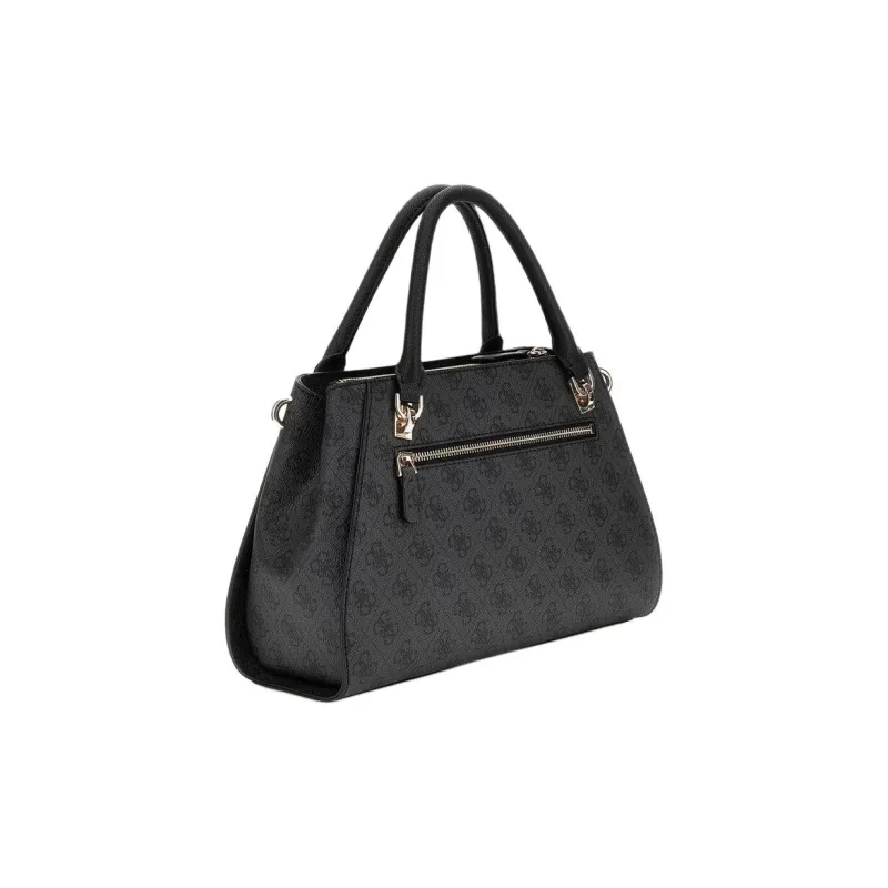 GUESS Noelle Artificial Leather One Shoulder Handbags Women's Black-1