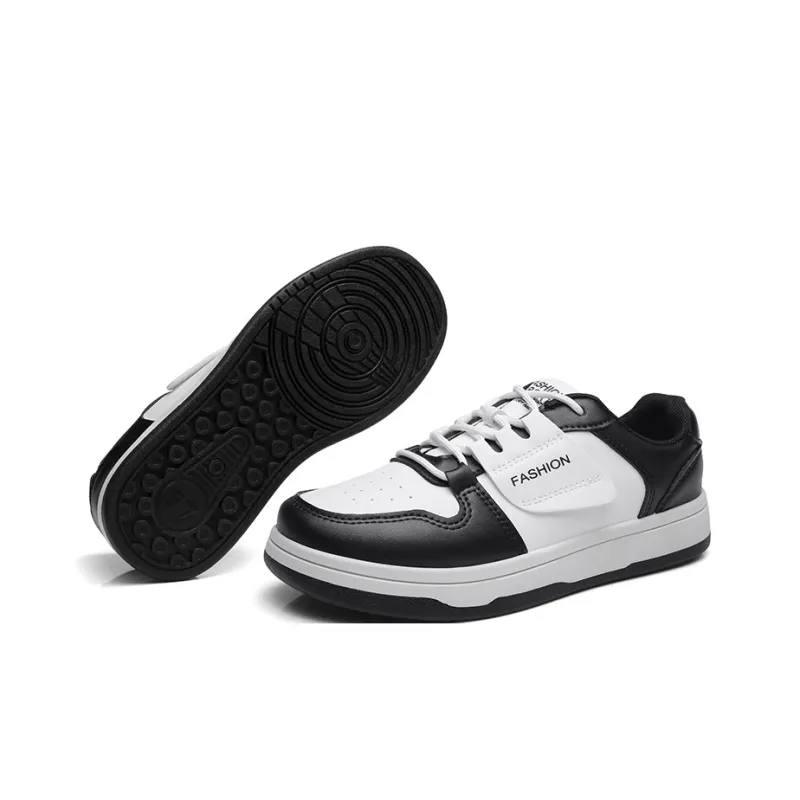 Strongman Women's Casual Shoes White Pink Black White-13