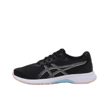 Asics Lazerbeam Anti Slip Wear Resistant Low Top Kids' Running Shoes Black Teenagers