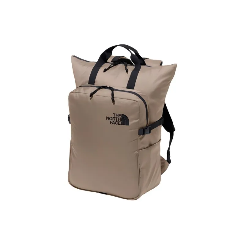 THE NORTH FACE Recycled Polyester Outdoor Hiking Bag Backpack Regular Unisex Rock Color-0