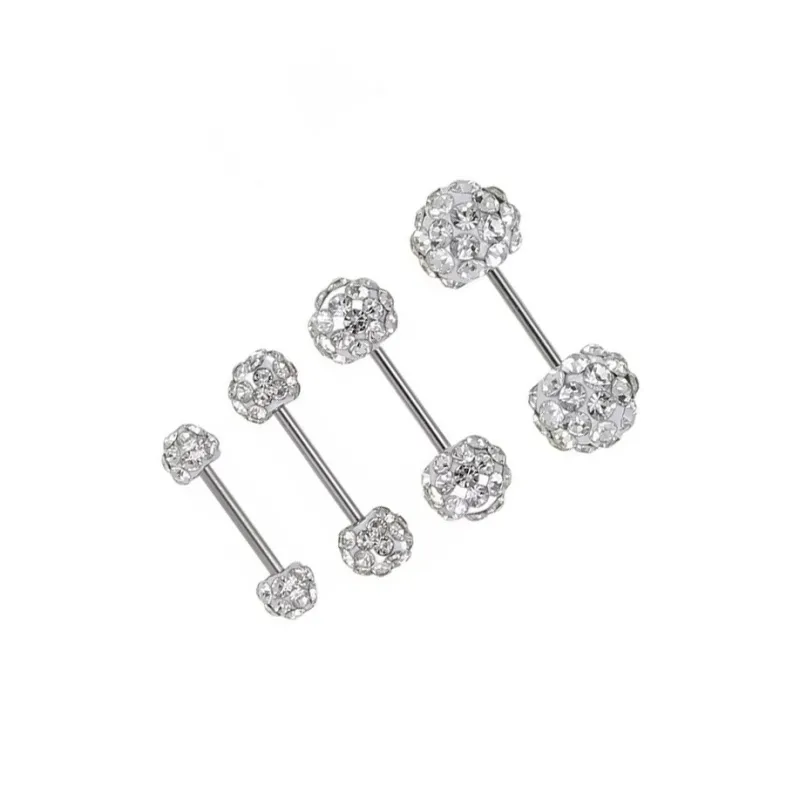 PAYMERY Titanium Steel Stud Earrings Women's-3