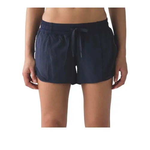 Lululemon Hotty Hot Series Sports Shorts Women's Navy Blue