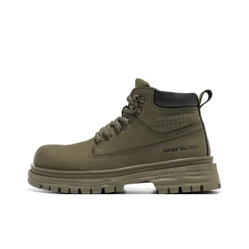 AOKANG Crew Outdoor Boots 3cm Men's Army Green