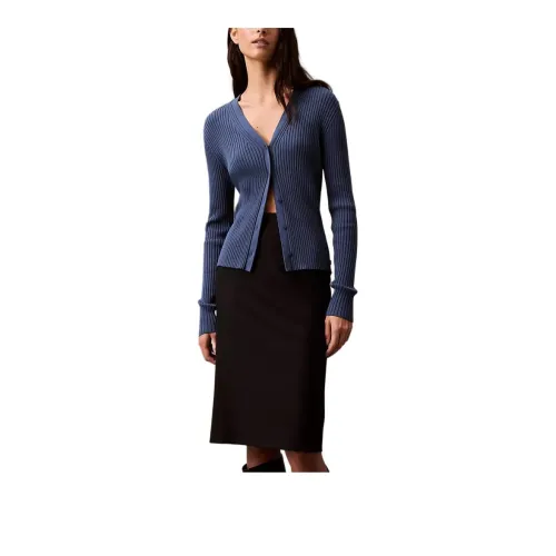 CALVIN KLEIN Casual Long Skirts Women's Black
